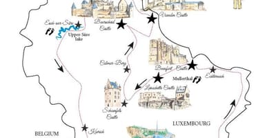 Ramani ya majumba Luxembourg